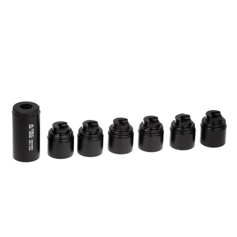 Глушник A-TEC CMM-6 .22 LR (підходить під кал. 22 WMR; 17 HMR; 22 Hornet). Різьба - 1/2 