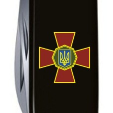 Складаний ніж Victorinox HUNTSMAN ARMY Емблема НГУ 1.3713.3_W0100u