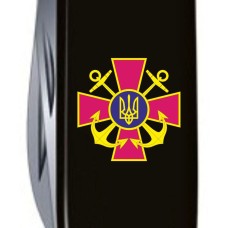 Складаний ніж Victorinox SPARTAN ARMY Емблема ВМС ЗСУ 1.3603.3_W0030u