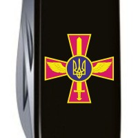 Складаний ніж Victorinox CLIMBER ARMY Емблема ПС ЗСУ 1.3703.3_W0040u