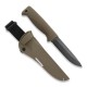 Нож Peltonen M07, покрытие PTFE Teflon, coyote, coyote композитный чехол