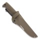 Нож Peltonen M07, покрытие PTFE Teflon, coyote, coyote композитный чехол