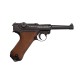 Пистолет пневматический Gletcher P 08 Blowback (Parabellum)