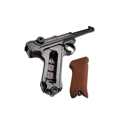 Пистолет пневматический Gletcher P 08 Blowback (Parabellum)