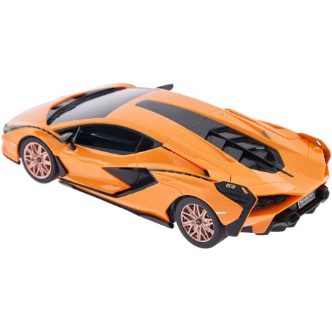 Машинка Rastar Lamborghini Sian 1:24 Помаранчевий