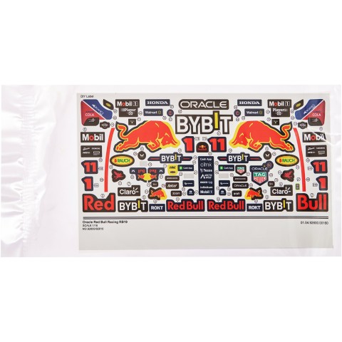 Машинка-конструктор Rastar Oracle Red Bull Racing RB19 1:16. Синій