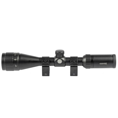 Hawke Fast Mount 3-9x40 AO сітка Mil Dot. Кільця на Weaver
