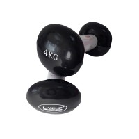 Гантелі вінілові пара LiveUp VINYL DUMBBELL EGG HEAD