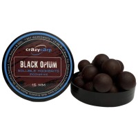 Бойлы Crazy Carp Soluble Hookbaits 15мм Black Opium 125г