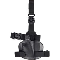 Кобура Ammo Key набедренная ILLEGIBLE-2 S ПМ Black Chrome (жесткая основа)