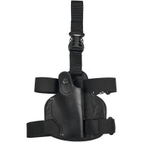 Кобура Ammo Key набедренная ILLEGIBLE-2 S FORT17 Black Chrome (жесткая основа)