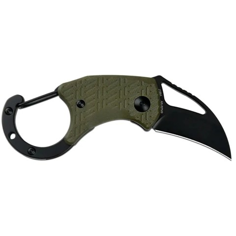 Нож CJRB Anansi Black Blade AR-RPM9,    G10 ц:green