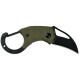 Нож CJRB Anansi Black Blade AR-RPM9,    G10 ц:green