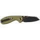 Нож CJRB Maileah L Black Blade, AR-RPM9 Steel, G10 green