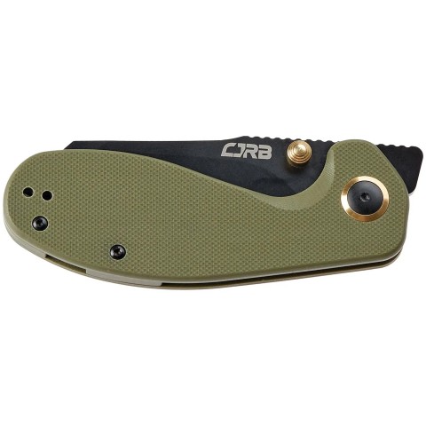 Нож CJRB Maileah L Black Blade, AR-RPM9 Steel, G10 green