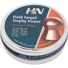 Пули пневм H&N FT Trophy Power 300 шт/уп, 0,57 г, 4,5 мм