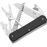Нож многофункционал. Fox Vulpis Aluminium, 5 инструментов ц:black
