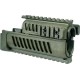 Цевье FAB Defense полимерное для Сайги, 4 планки ц:olive drab