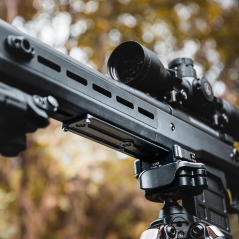 Адаптер для сошек Magpul M-LOK® Dovetail Adapter 4 слота для RRS®/ARCA® ц:черный