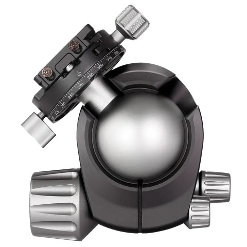 Головка штативная Leofoto LH-55R+NP-60 шаровая,с зажимом ARCA, шар 55мм