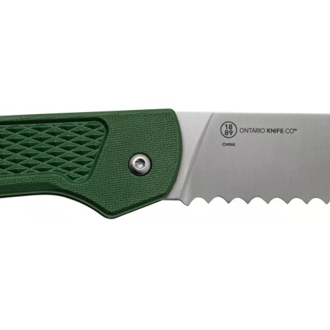 Нож Ontario Knife Camp Plus Bread ц:green