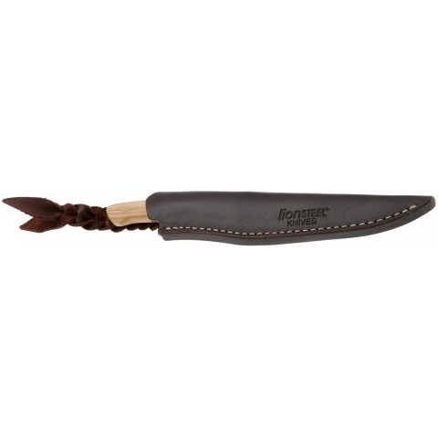 Нож Lionsteel Ago, Olive wood ц:brown