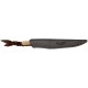 Нож Lionsteel Ago, Olive wood ц:brown