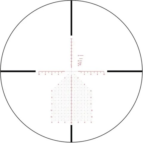 Прицел Primary Arms SLx 3-18×50, F1, ACSS Athena BPR Mil, 0.1 Mil, (Illuminated) ц:black