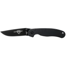 Нож Ontario Knife RAT II Linerlock D2 ц:black