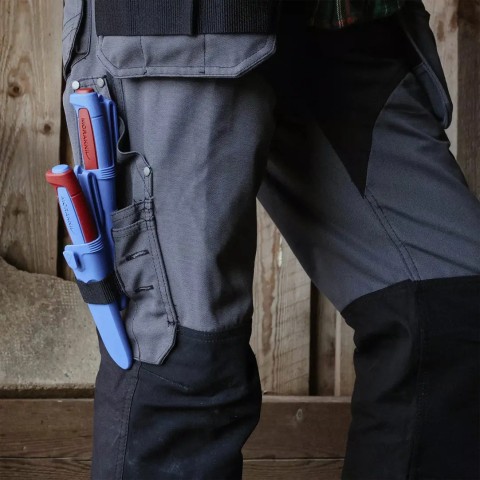 Нож Morakniv Basic 546, Color of the year 2025 ц:dala red/blue