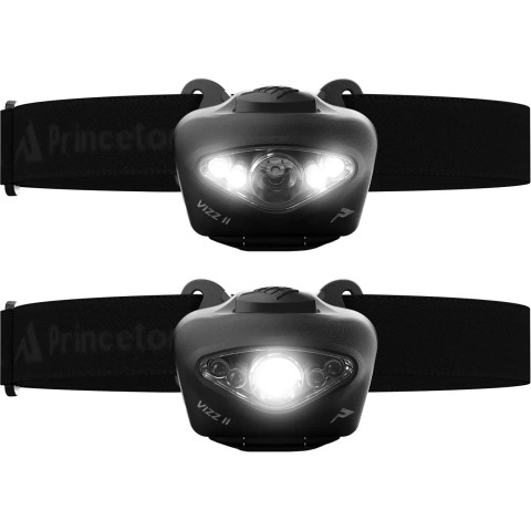 Фонарь налобный Princeton Tec Vizz II MPLS, 200 Lumens ц:black