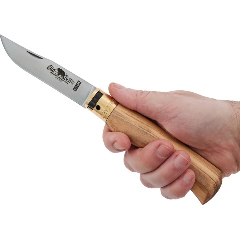 Нож Old Bear Classic XL, C70 steel, Olive wood