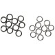 Кольцо заводное Savage Gear Splitring 5mm 44lbs/20kg (10+10 шт/уп)