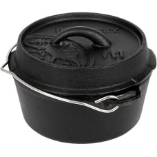 Казан Petromax Dutch Oven чугунный плоское дно 0,9 л