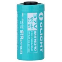 Аккумуляторная батарея Olight IMR16340 (СR123), 550mAh, Li-ion