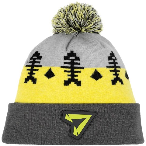 Шапка Select Skeleton 58 gray/yellow