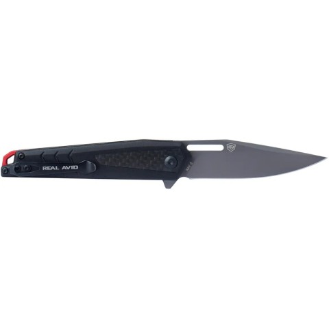 Нож Real Avid RAV-5, Titanium, Aluminum + CF ц:carbon