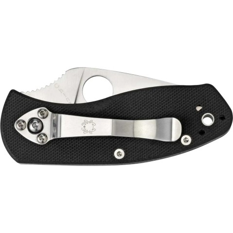 Нож Spyderco Ambitious, 8Cr13MoV, G-10 ц:black