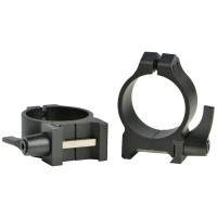Кольца Warne Quick Detach Ring 30 мм Weaver Low сталь