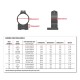 Кольца Warne Quick Detach Ring 30 мм Weaver Low сталь