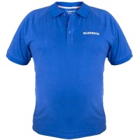 Теніска поло Shimano Short Sleeve Polo Blue XL