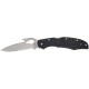 Нож Spyderco Byrd Cara Cara 2 Emerson, 8Cr13MoV, FRN, полусеррейтор ц:black