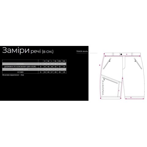 Шорти Favorite Track Shorts 3XL Синій