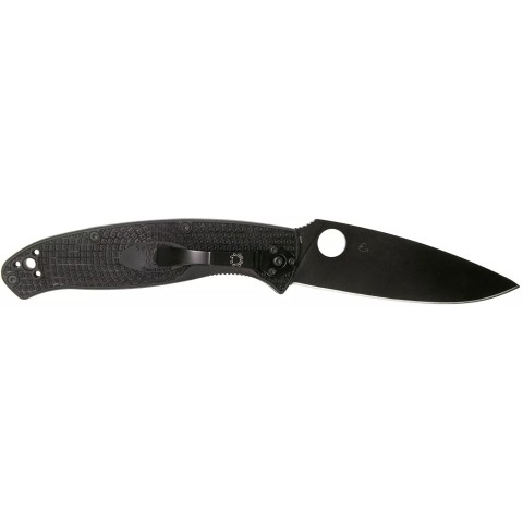 Нож Spyderco Resilience Black Blade