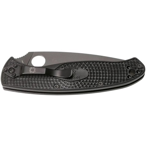 Нож Spyderco Resilience Black Blade