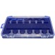 Коробка Meiho Versus Wave Tai Rubber Stopper VW-2020NS 225x190x28mm Clear