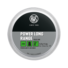 Пульки RWS PowerLongRange 0,87 гр.250 шт кал.4,5 мм