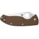 Нож Spyderco Tenacious, CPM M4, G-10 ц:brown