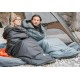 Спальний мішок KingCamp Sevan 250 Comf +12°C / Lim +7°C / Extr -3°C Grey