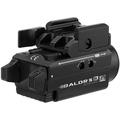 Ліхтар з ЛЦВ Olight Baldr S Blue Laser Black